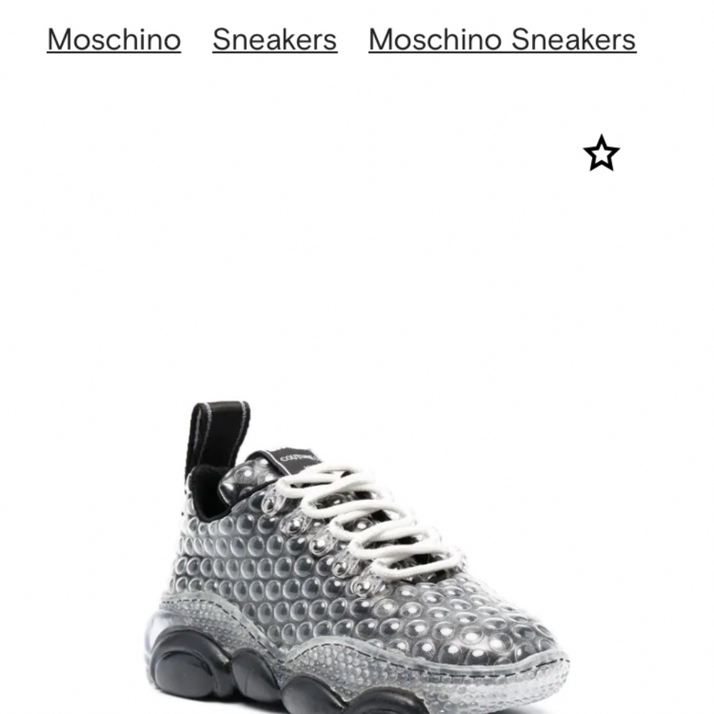 Moschino couture men’s shoes size 40